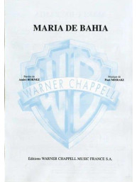 Paul Misraki: Maria De Bahia (noty na klavír, zpěv)
