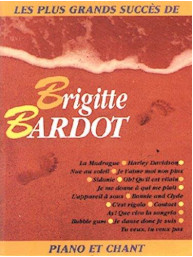 Brigitte Bardot : Livre d'Or  (noty na klavír, zpěv, akordy)