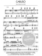 Lucio Dalla: Caruso (noty na klavír, zpěv, akordy)