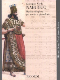 Giuseppe Verdi: Nabucco - IT (noty na klavír, zpěv)