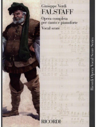 Giuseppe Verdi: Falstaff - IT/ENG (noty na klavír, zpěv)