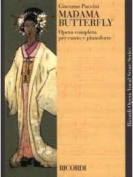 Giacomo Puccini: Madame Butterfly - IT (noty na klavír, zpěv)