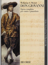 W.A. Mozart: Don Giovanni - IT (noty na klavír, zpěv)