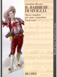 Gioachino Rossini: Il Barbiere di Siviglia IT/ENG (noty na klavír, zpěv)