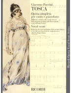 Giacomo Puccini: Tosca - IT/ENG (noty na klavír, zpěv)