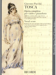 Giacomo Puccini: Tosca - IT/ENG (noty na klavír, zpěv)