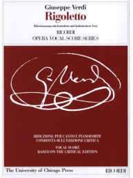 Giuseppe Verdi: Rigoletto - IT/GER (noty na klavír, zpěv)