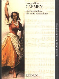 Georges Bizet: Carmen (noty na klavír, zpěv)