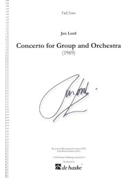 Jon Lord & Deep Purple: Concerto for Group and Orchestra (noty, partitura)