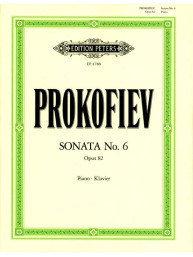 Sergej Prokofjev: Sonata No. 6 Op.82 (noty na klavír)
