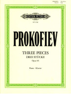 Sergej Prokofjev: Three Pieces Op.96 (noty na klavír)