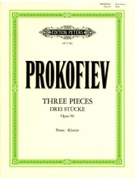Sergej Prokofjev: Three Pieces Op.96 (noty na klavír)