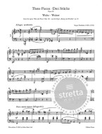 Sergej Prokofjev: Three Pieces Op.96 (noty na klavír)