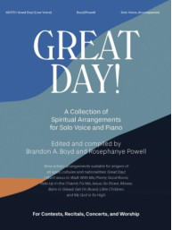 Great Day - Low Voice (noty na klavír, zpěv)