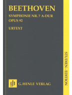 Ludwig van Beethoven: Symphony No. 7 A major Op. 92 (noty, partitura)