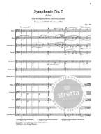Ludwig van Beethoven: Symphony No. 7 A major Op. 92 (noty, partitura)