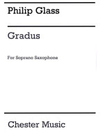 Philip Glass: Gradus For Soprano Saxophone (noty na sopránsaxofon)