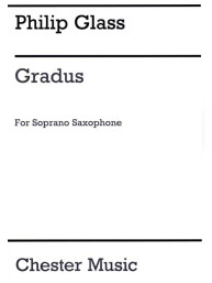 Philip Glass: Gradus For Soprano Saxophone (noty na sopránsaxofon)