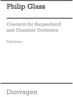 Philip Glass: Concerto For Harpsichord And Orchestra (noty, partitura)