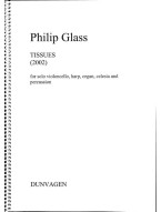 Philip Glass: Tissues No.1,2,5,6, and 7  (noty, partitura)