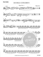 Philip Glass: Double Concerto for Violin and Cello (noty na housle, part)