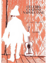 Celebri Canzoni Napoletane (noty na klavír, zpěv)