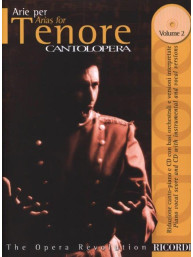 Cantolopera: Arie Per Tenore 2 (noty na klavír, zpěv)(+audio)