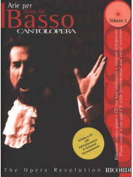 Cantolopera: Arie Per Basso 2 (noty na klavír, zpěv)(+audio)