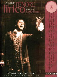 Cantolopera: Arie Per Tenore Lirico 1 (noty na klavír, zpěv)(+audio)