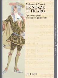 W.A. Mozart: Le nozze di Figaro - IT, Hardcover (noty na klavír, zpěv)