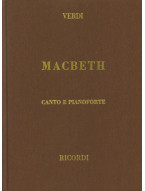 Giuseppe Verdi: Macbeth - IT, Hardcover (noty na klavír, zpěv)