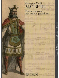 Giuseppe Verdi: Macbeth - IT - 2nd version, Paris 1865 (noty na klavír, zpěv)