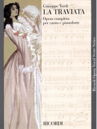 Giuseppe Verdi: La Traviata - IT (noty na klavír, zpěv)