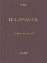 Giuseppe Verdi: Il Trovatore - IT, Hardcover (noty na klavír, zpěv)