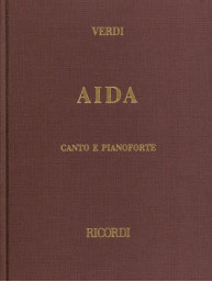 Giuseppe Verdi: Aida - IT, Hardcover (noty na klavír, zpěv)