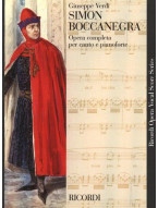 Giuseppe Verdi: Simon Boccanegra - IT (noty na klavír, zpěv)