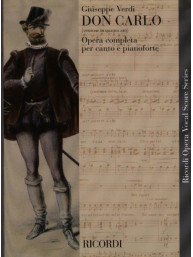 Giuseppe Verdi: Don Carlo - versione in quattro atti - IT (noty na klavír, zpěv)