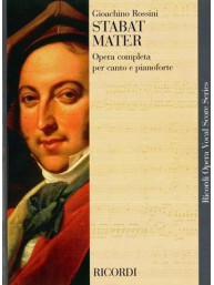 Gioachino Rossini: Stabat Mater - IT (noty na klavír, zpěv)