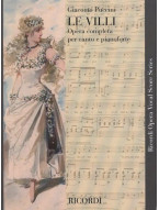 Giacomo Puccini: Le Villi - IT (noty na klavír, zpěv)