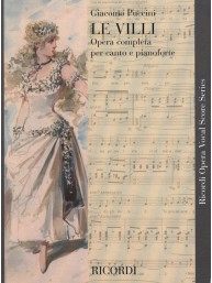 Giacomo Puccini: Le Villi - IT (noty na klavír, zpěv)