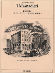Giuseppe Verdi: I masnadieri - IT (noty na klavír, zpěv)