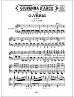 Giuseppe Verdi: Giovanna D'Arco - IT (noty na klavír, zpěv)