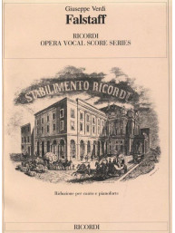 Giuseppe Verdi: Falstaff - IT (noty na klavír, zpěv)