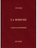 Giacomo Puccini: La Boheme - IT, Hardcover (noty na klavír, zpěv)