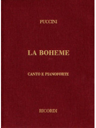 Giacomo Puccini: La Boheme - IT, Hardcover (noty na klavír, zpěv)