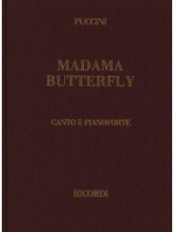 Giacomo Puccini: Madame Butterfly - IT, Hardcover (noty na klavír, zpěv)