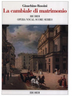 Gioachino Rossini: La Cambiale di matrimonio - IT (noty na klavír, zpěv)