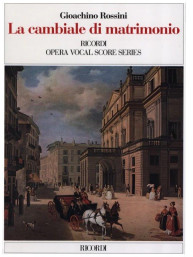 Gioachino Rossini: La Cambiale di matrimonio - IT (noty na klavír, zpěv)