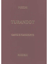 Giacomo Puccini: Turandot - IT/GER, Hardcover (noty na klavír, zpěv)