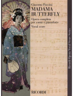 Giacomo Puccini: Madame Butterfly - IT/ENG (noty na klavír, zpěv)